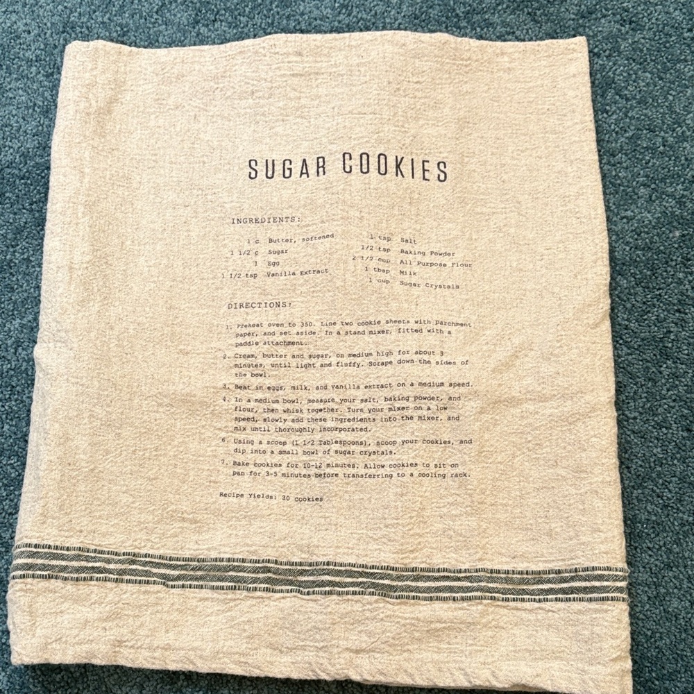 Hearth & Hand Magnolia Sugar Cookies Dish Towel